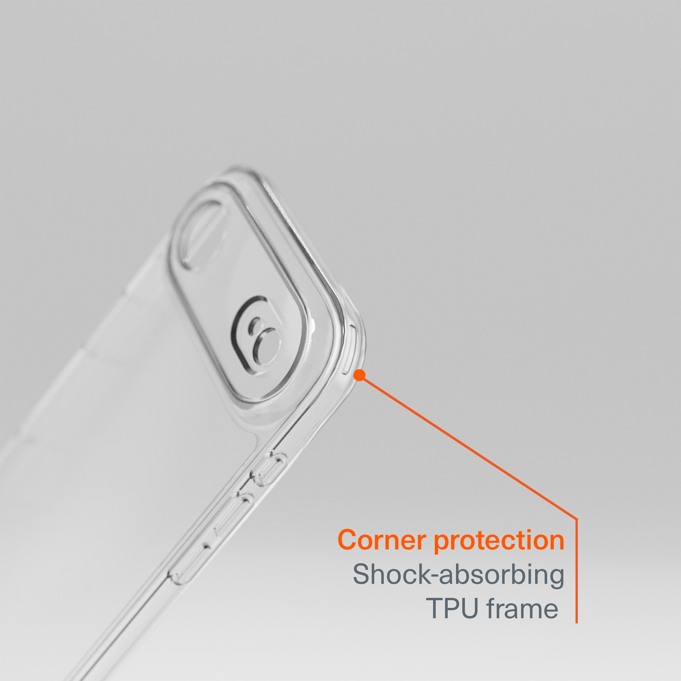 Protective Clear Case for iPhone Air
