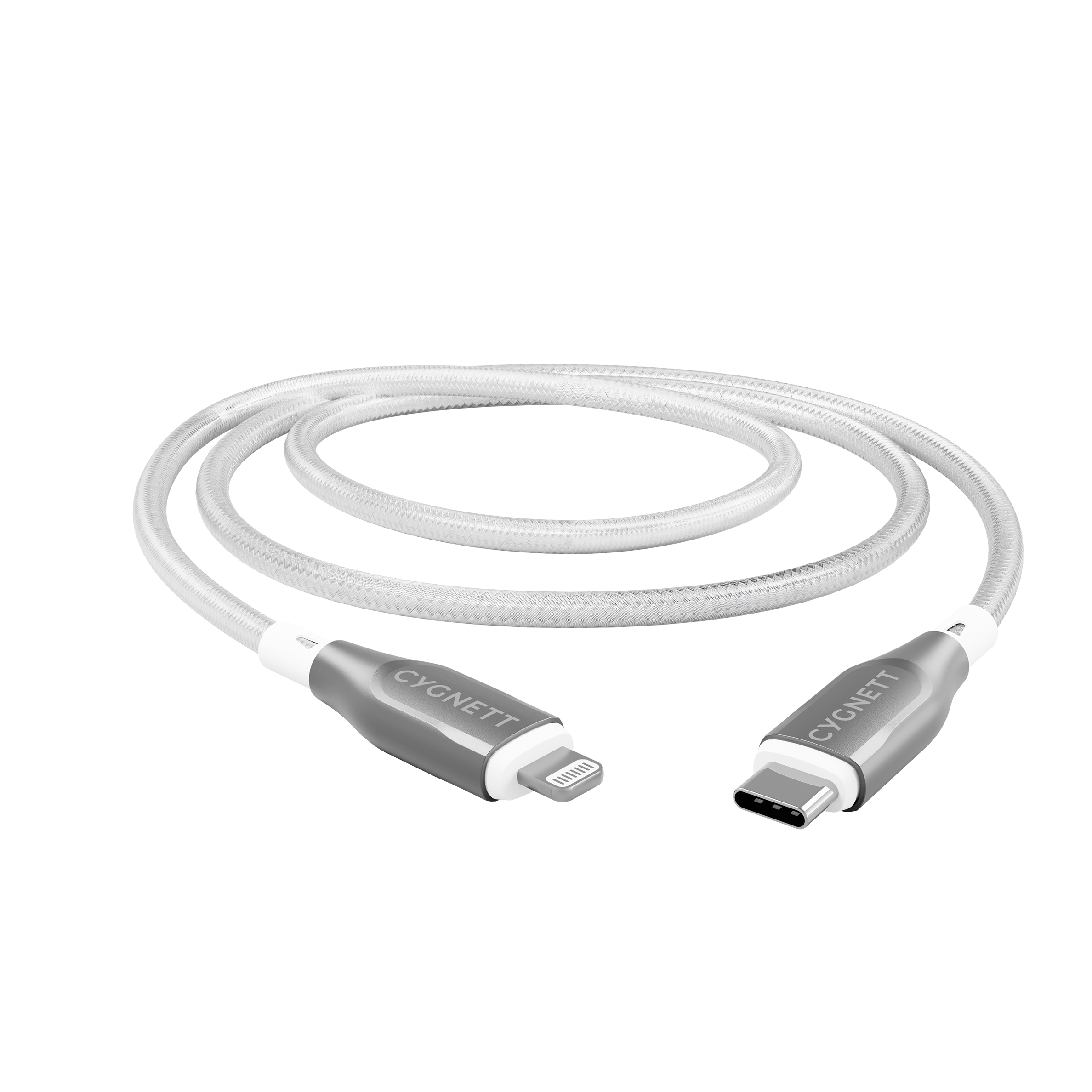 Lightning to USB-C Cable 2M - White - Cygnett (AU)