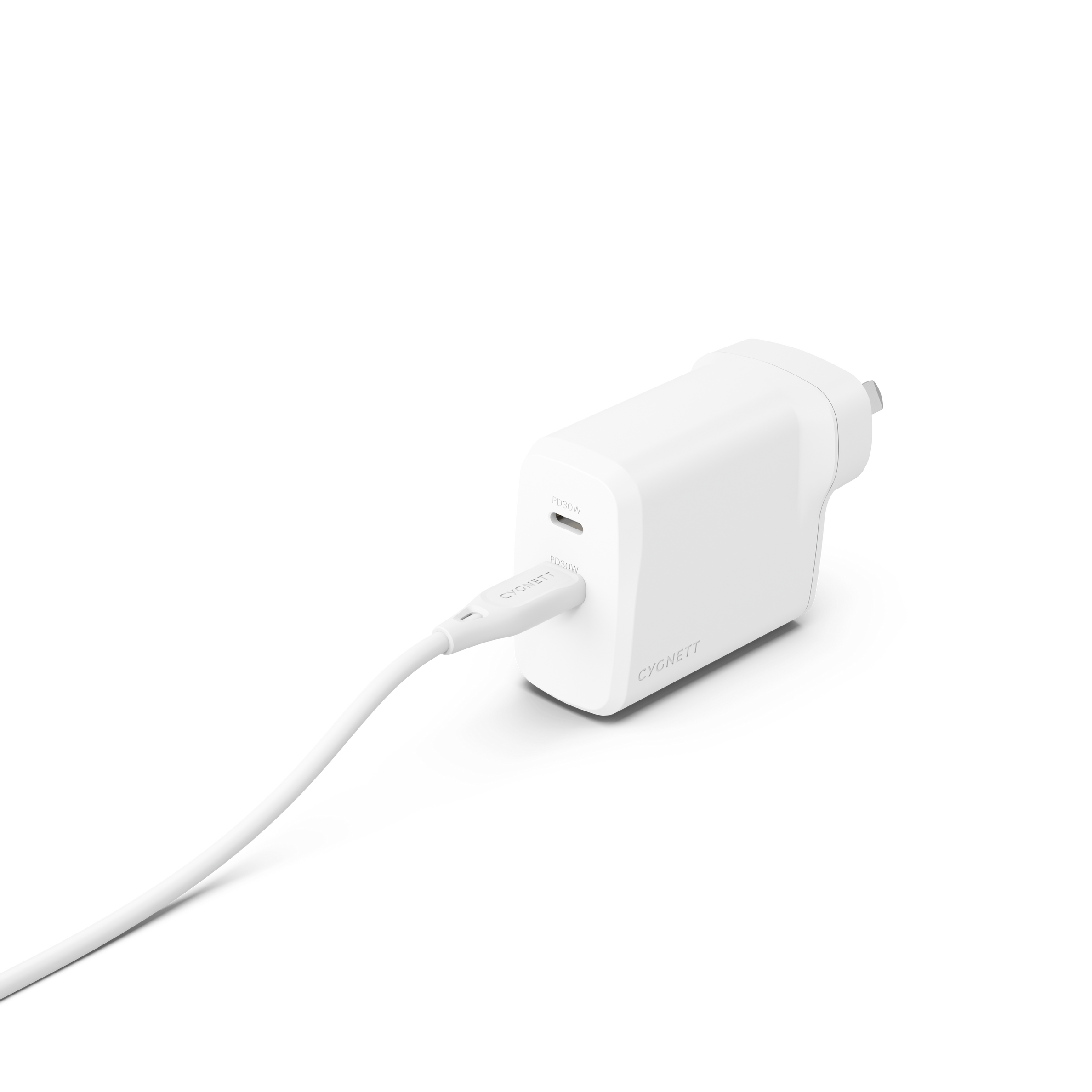 60W Dual USB-C Wall Charger