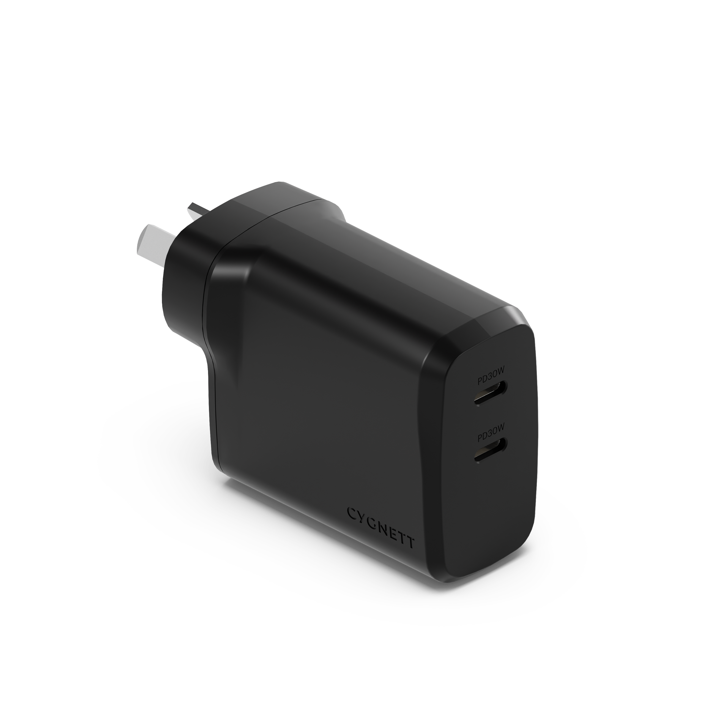 60W Dual USB-C Wall Charger - Cygnett (AU)