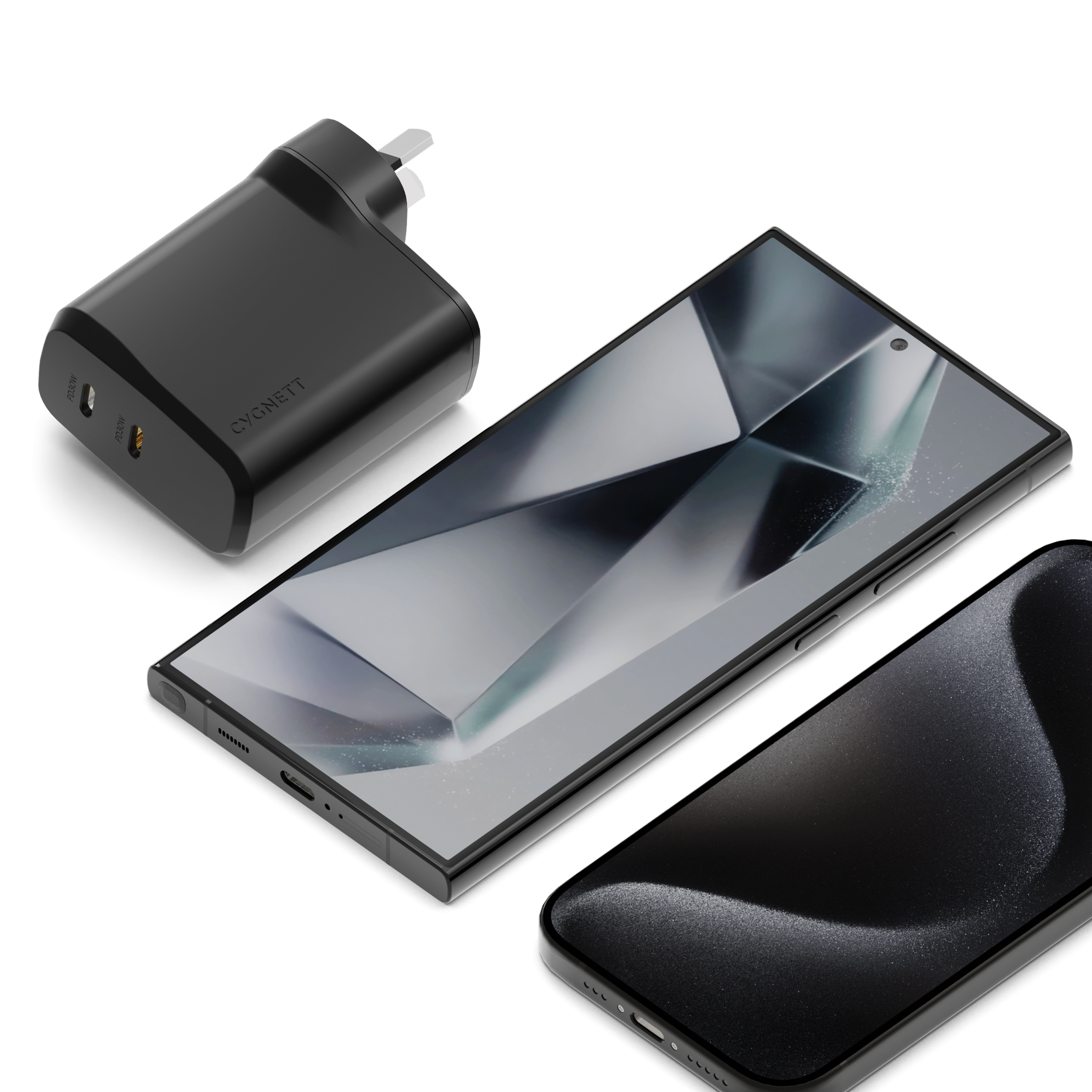 60W Dual USB-C Wall Charger - Cygnett (AU)