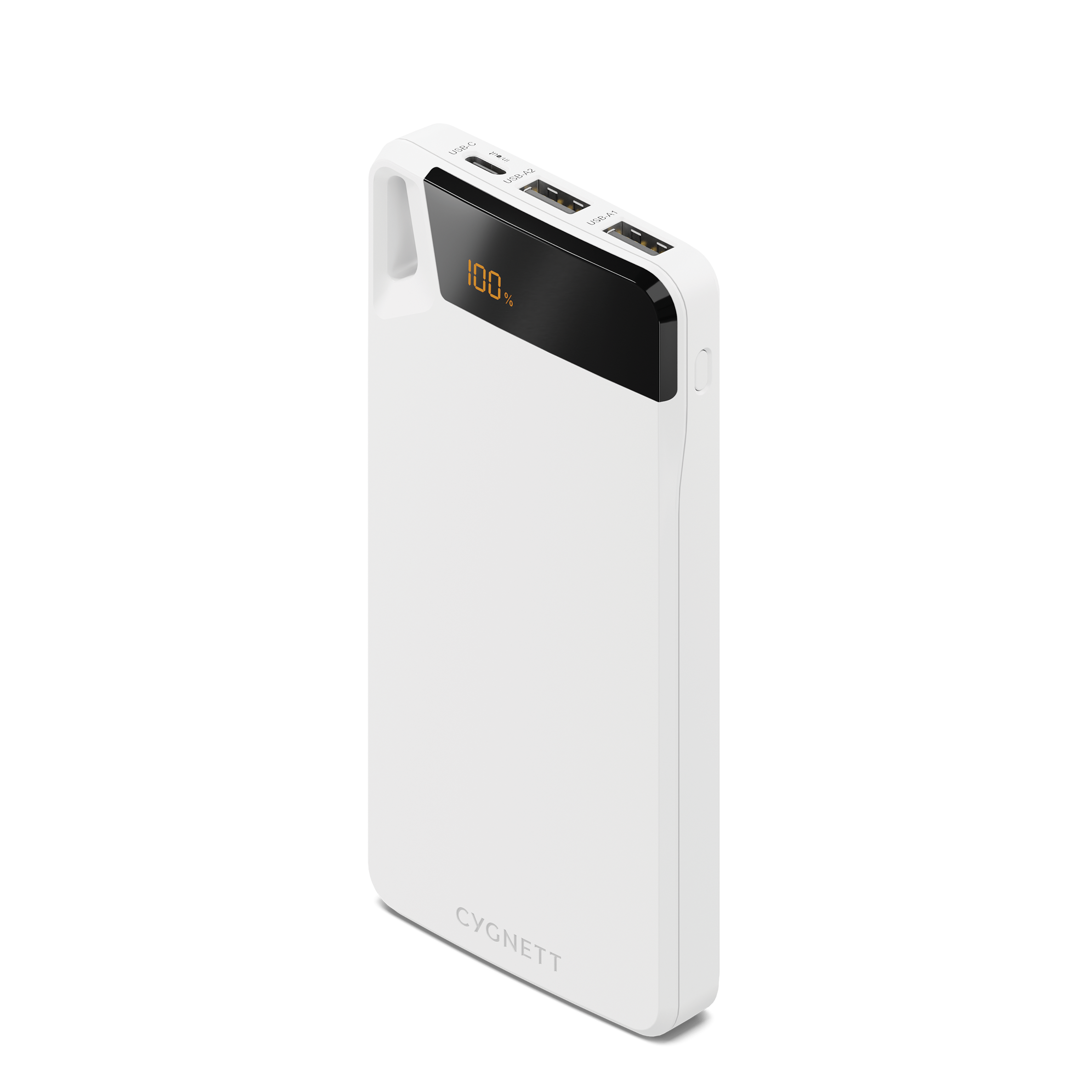 10,000 mAh Power Bank - White - Cygnett (AU)