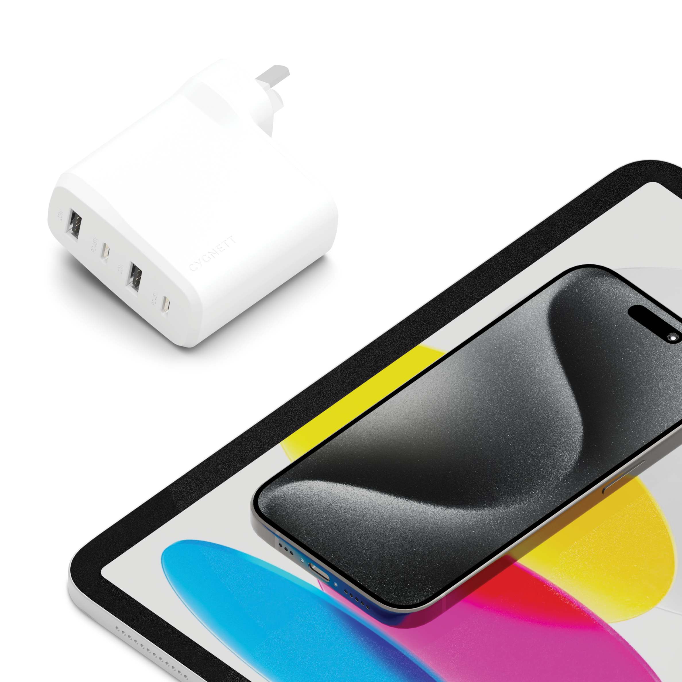 45W Multi Port Wall Charger - Cygnett (AU)