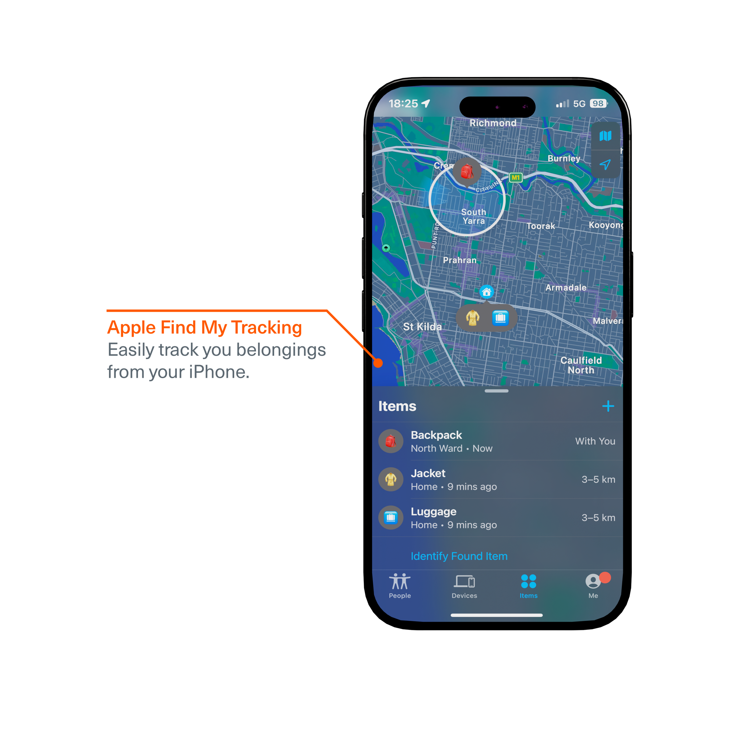Bluetooth® TravelTag with Wireless Recharging