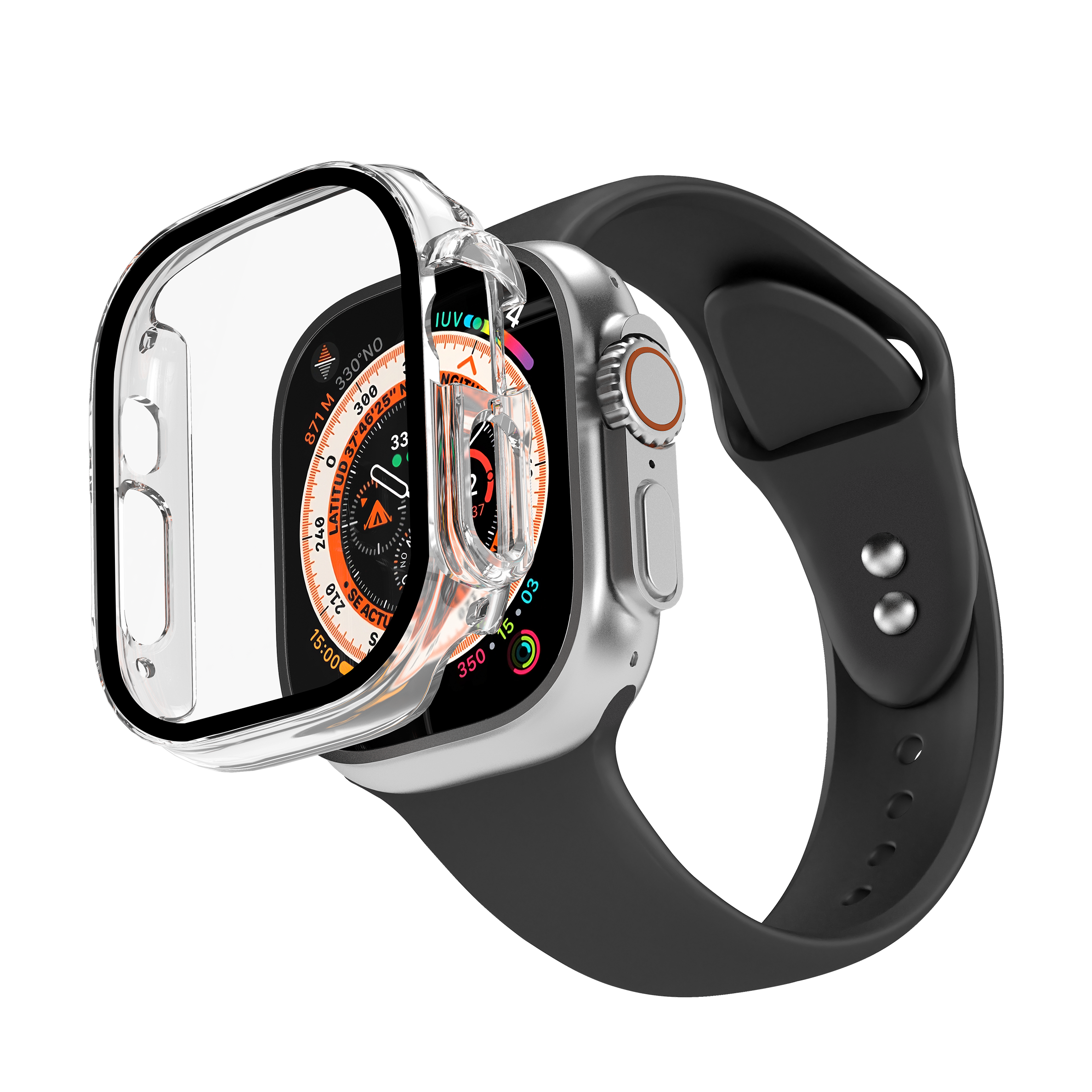 Apple Watch Case + Integrated Screen Protector for Apple Ultra 2/Ultra (49mm)