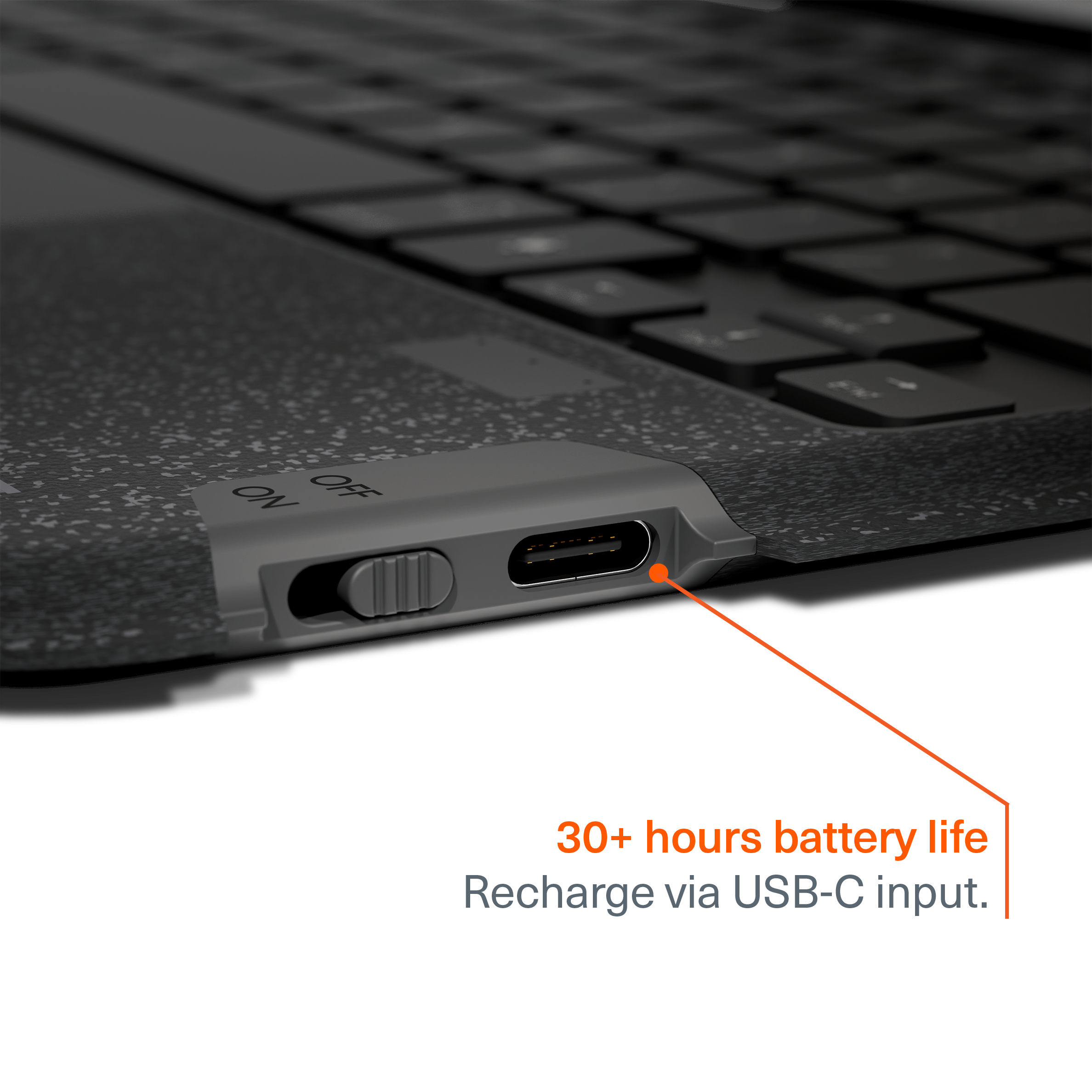 Magnetic Wireless Keyboard Case For iPad A16 11”