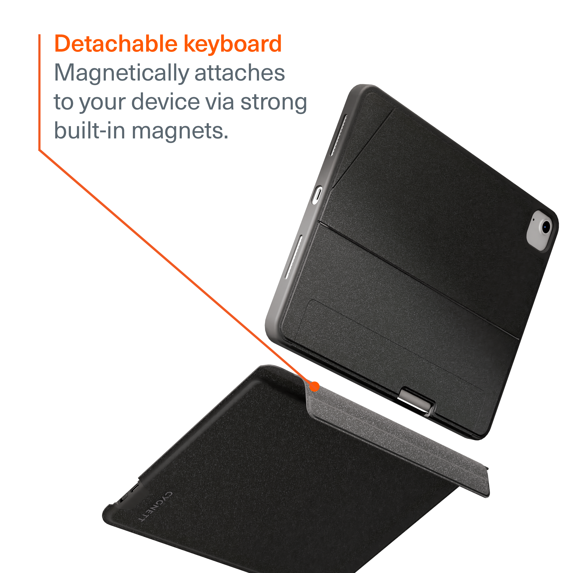Magnetic Wireless Keyboard Case For iPad Air M3 11”