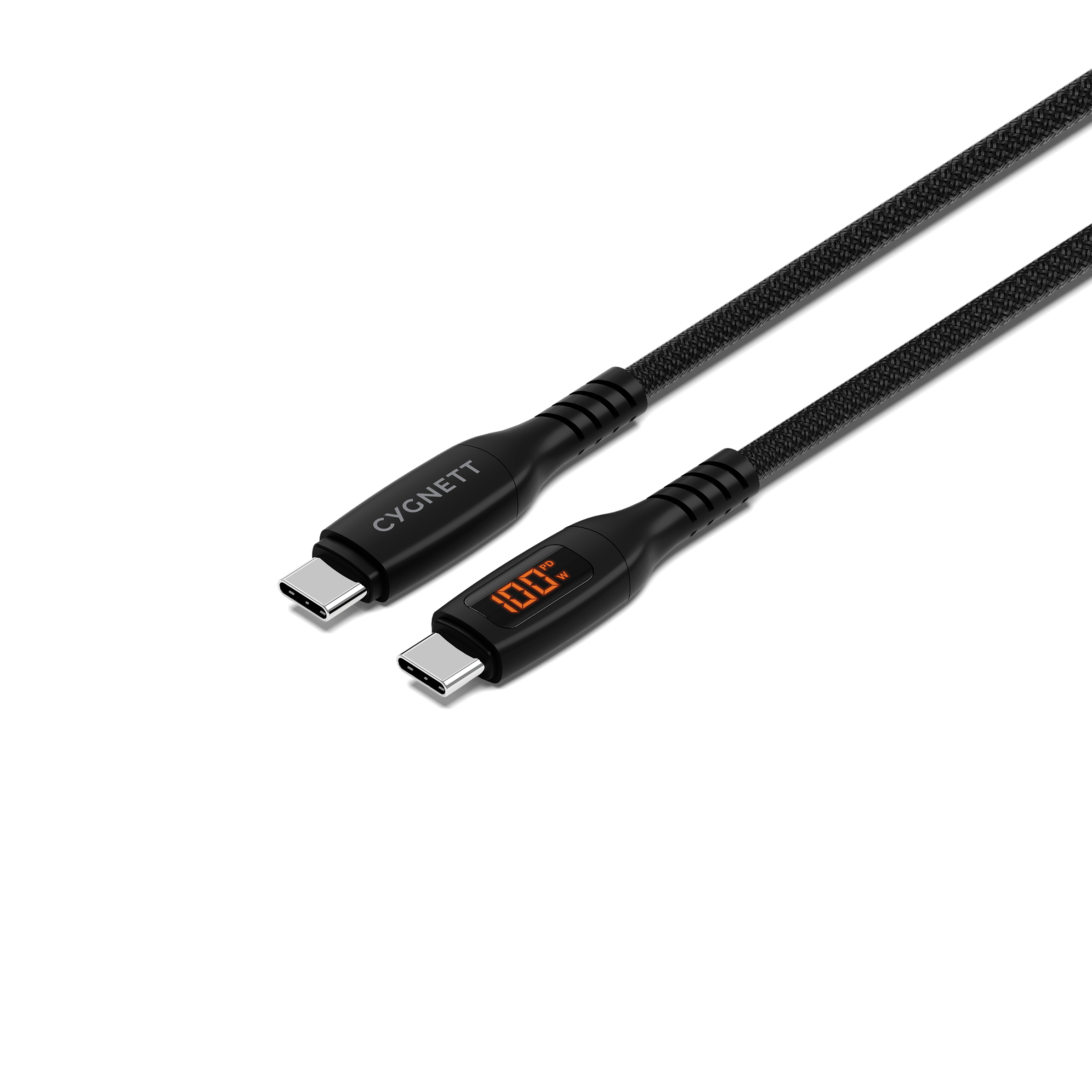 USB-C to USB-C LED Cable 100W - 1M