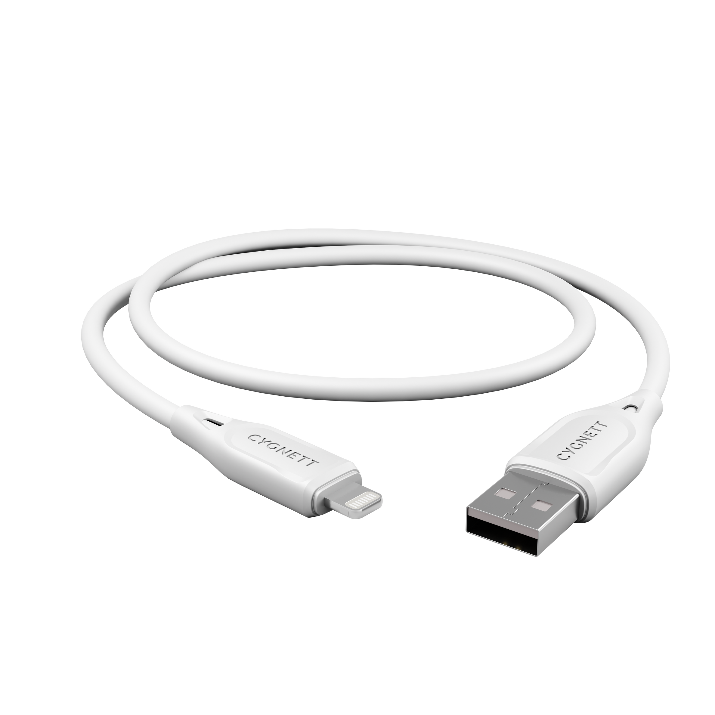 Lightning to USB-A Cable 1m - White - Cygnett (AU)