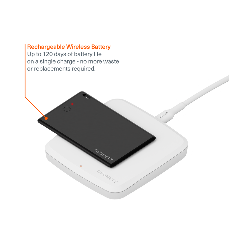 Bluetooth® TravelTag with Wireless Recharging