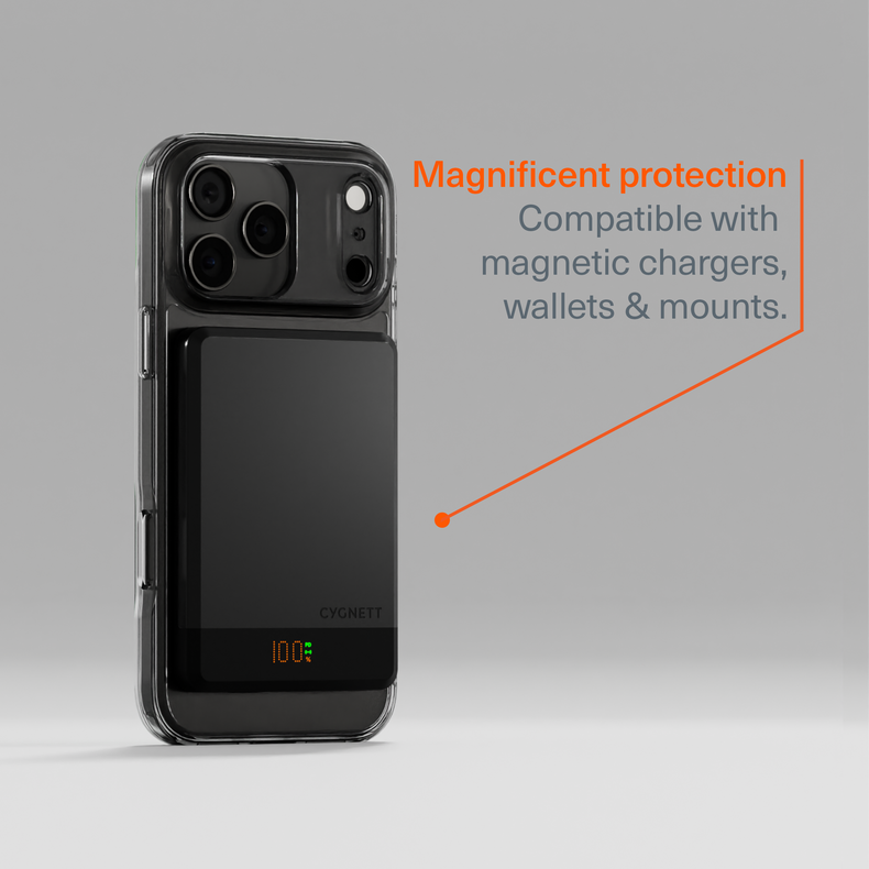 Magnetic Clear Case for iPhone 17 Pro Max