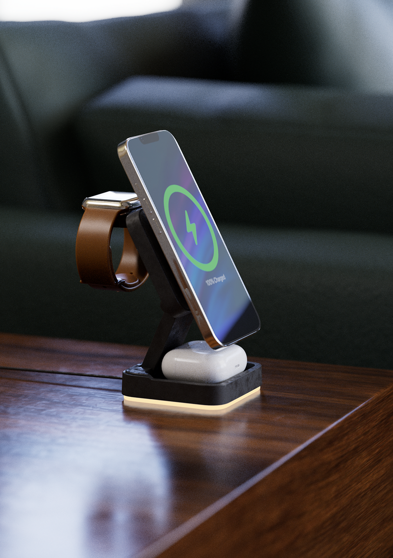 3-in-1 Foldable Wireless Charger