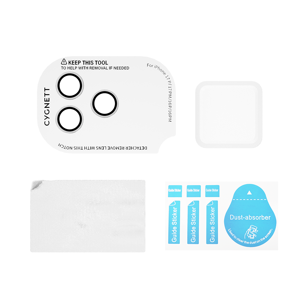 Camera Lens Protector For iPhone 17 Pro/Pro Max & iPhone 16 Pro/Pro Max
