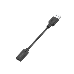 USB-A Male to USB-C Female Adapter - 10CM