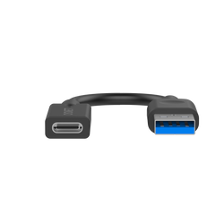 USB-A Male to USB-C Female Adapter - 10CM
