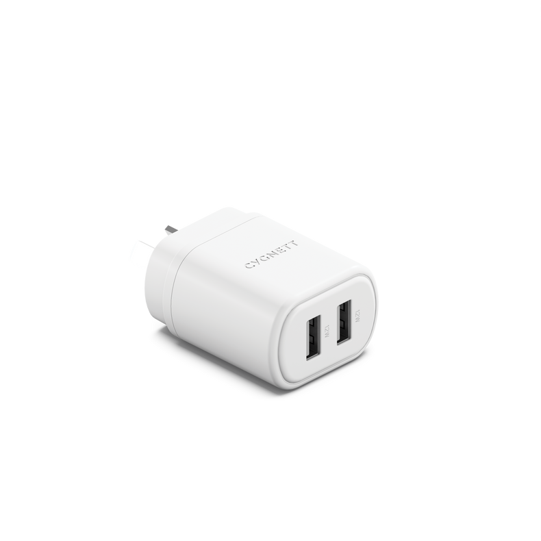 12W Dual USB-A Wall Charger
