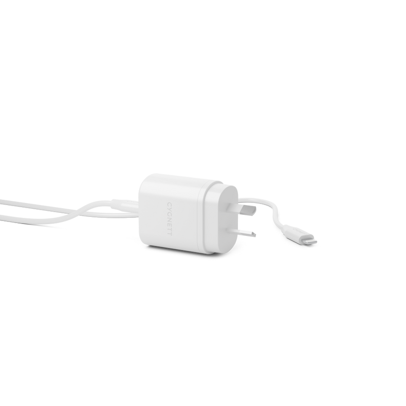 20W USB-C Wall Charger with Lightning to USB-C Cable - 1.2m