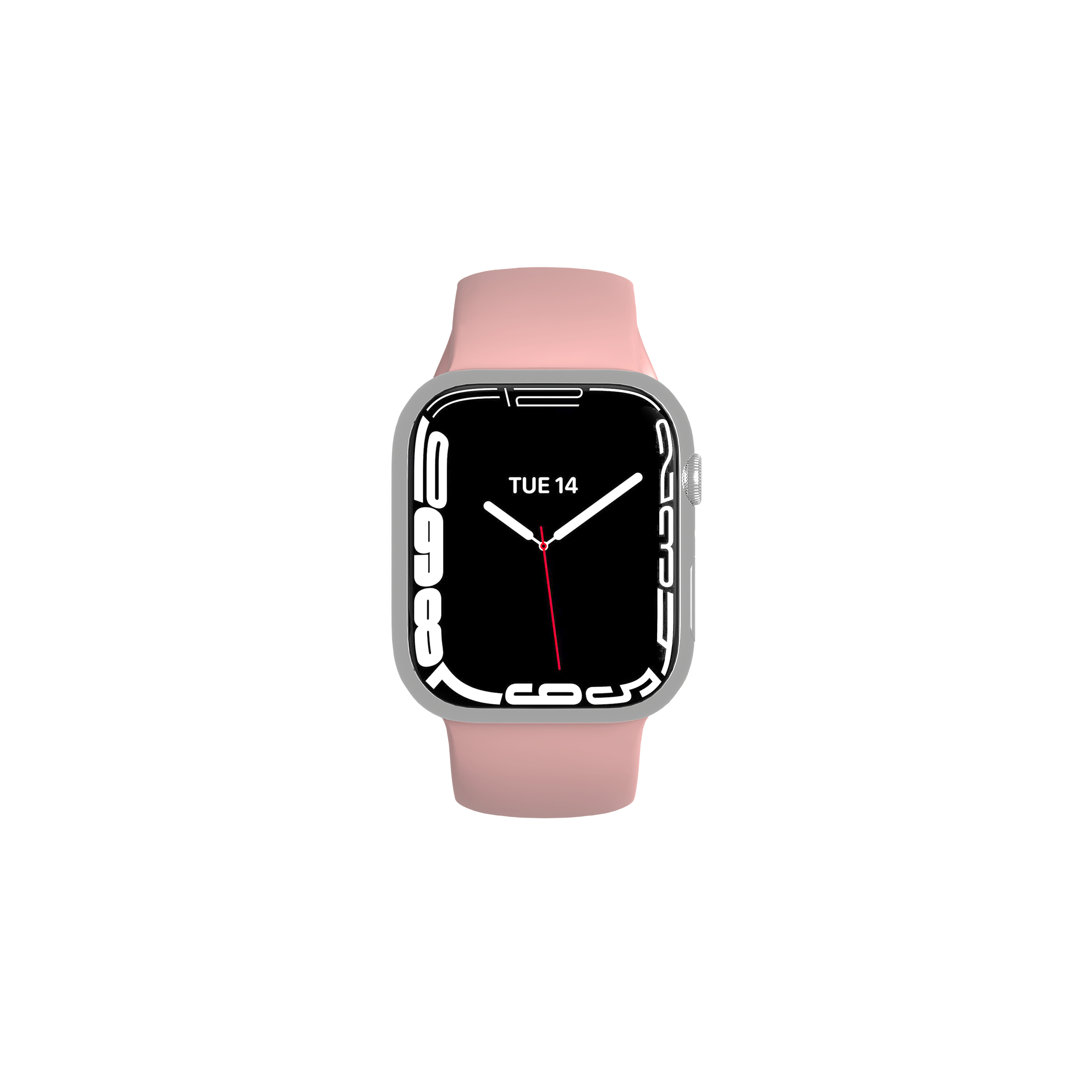 Silicone Band for Apple Watch 3/4/5/6/7/SE 38/40/41mm - Pink - Cygnett (AU)