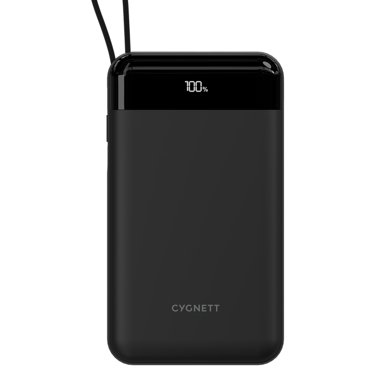 ChargeUp Maxx 40K Power Bank w/ Integrated USB-C Cable (PB) - Cygnett (AU)