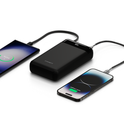 40,000mAh Power Bank with Integrated USB-C Cable