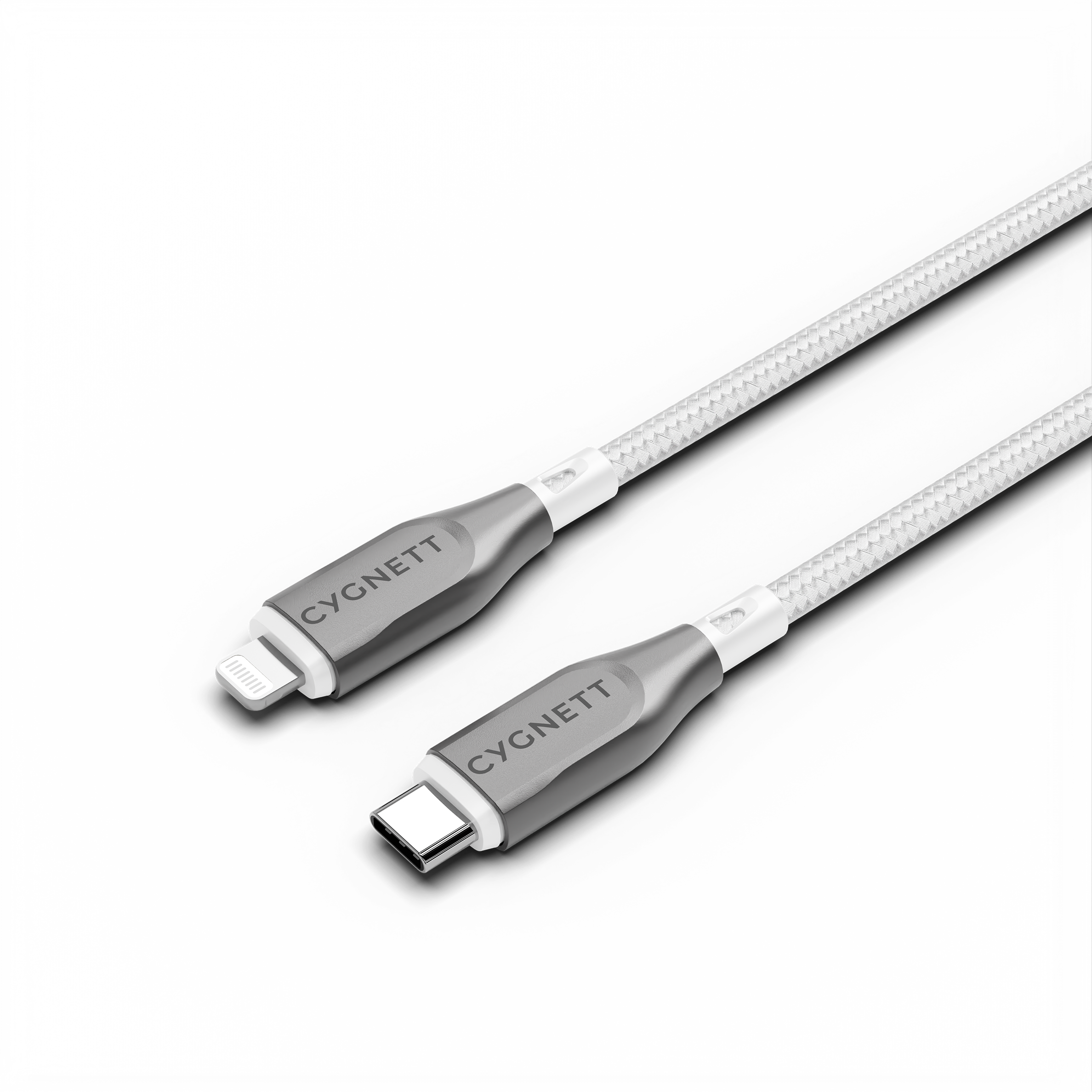 Lightning to USB-C Cable 1M - White - Cygnett (AU)