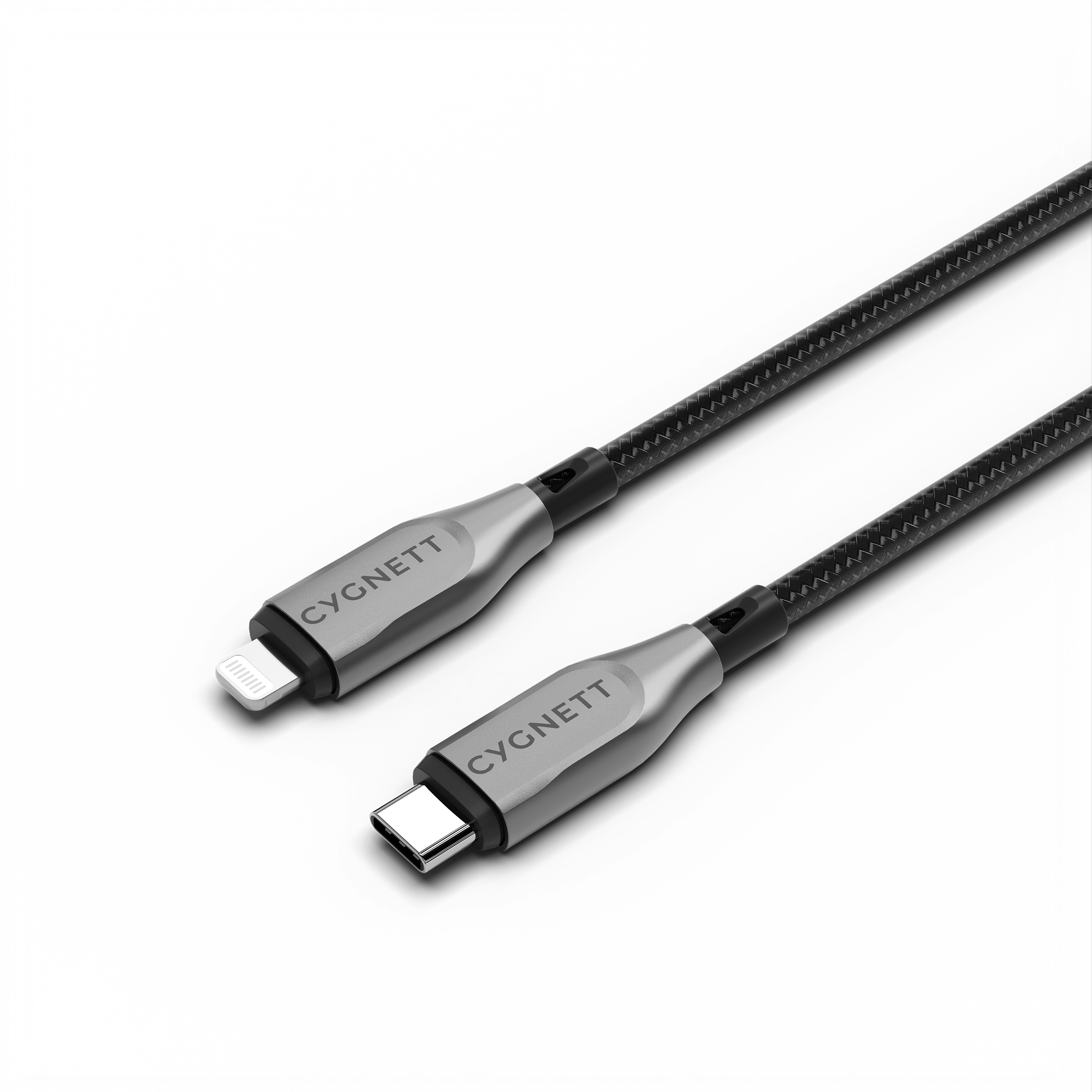 Lightning to USB-C Cable 3M - Black - Cygnett (AU)