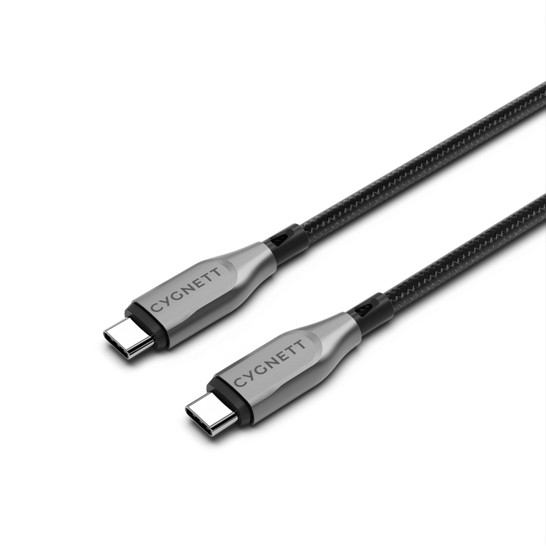 USB-C to USB-C Cable 50cm – Black - Cygnett (AU)