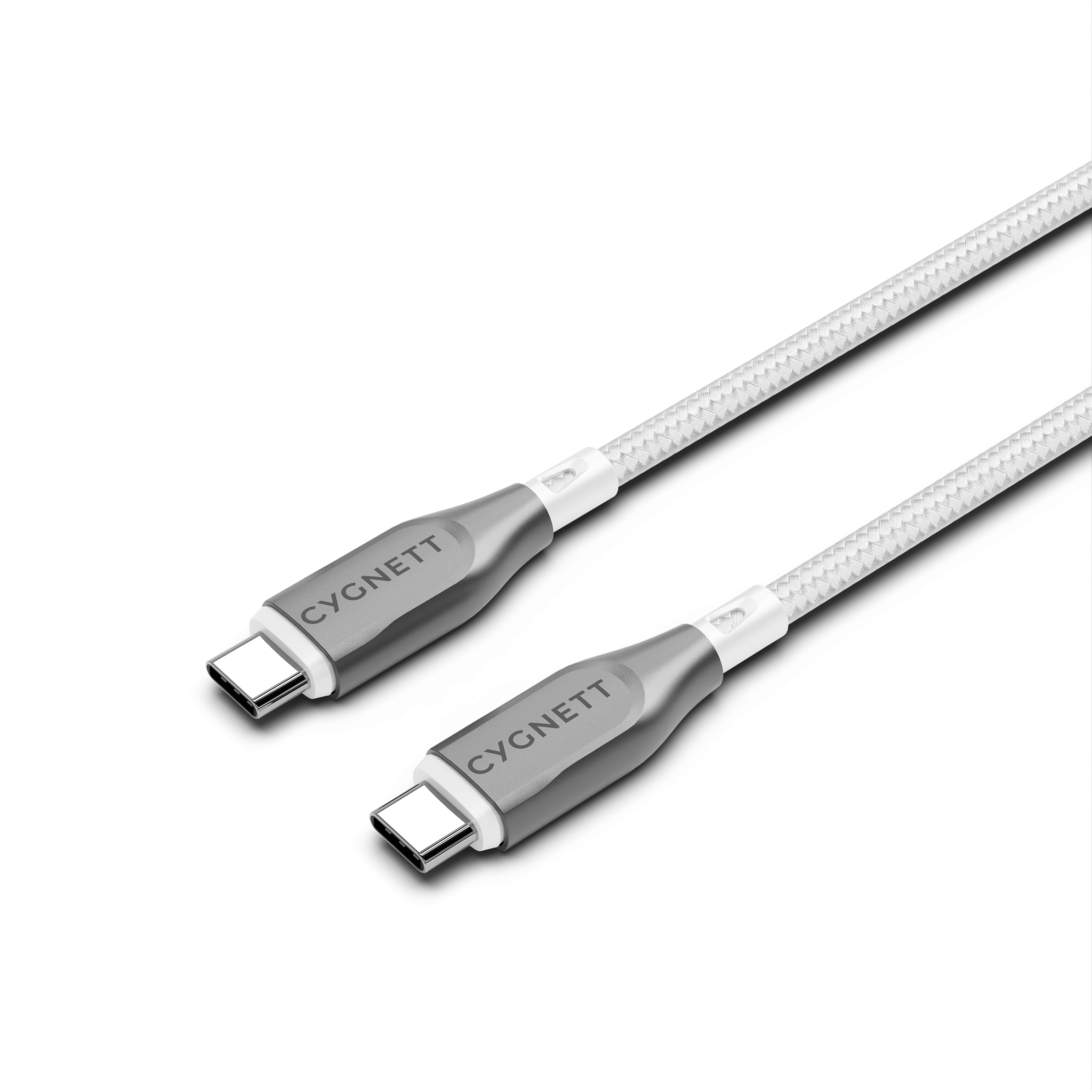 USB-C to USB-C Cable 2M  – White - Cygnett (AU)