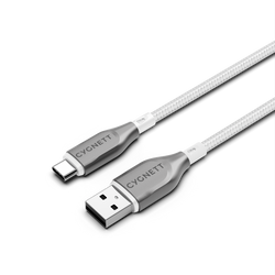 USB-C to USB-A Cable 1M - White - Cygnett (AU)