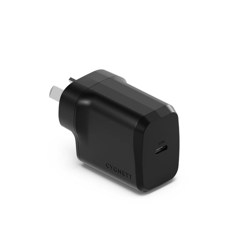 30W GaN USB-C Wall Charger - Cygnett (AU)