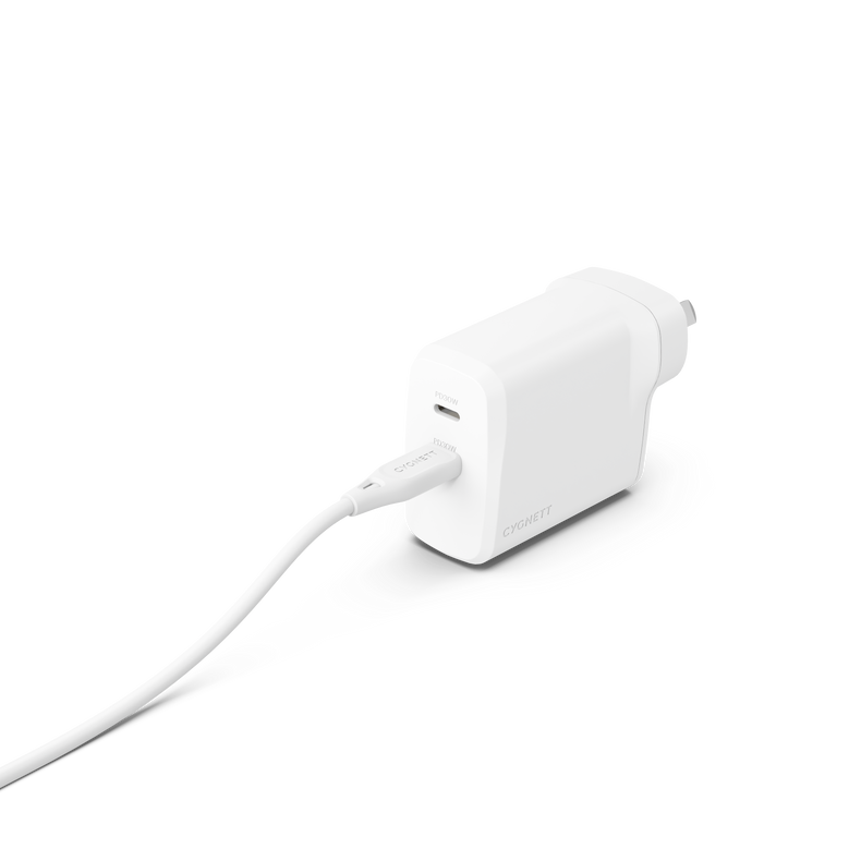 60W PD Dual USB-C Wall Charger