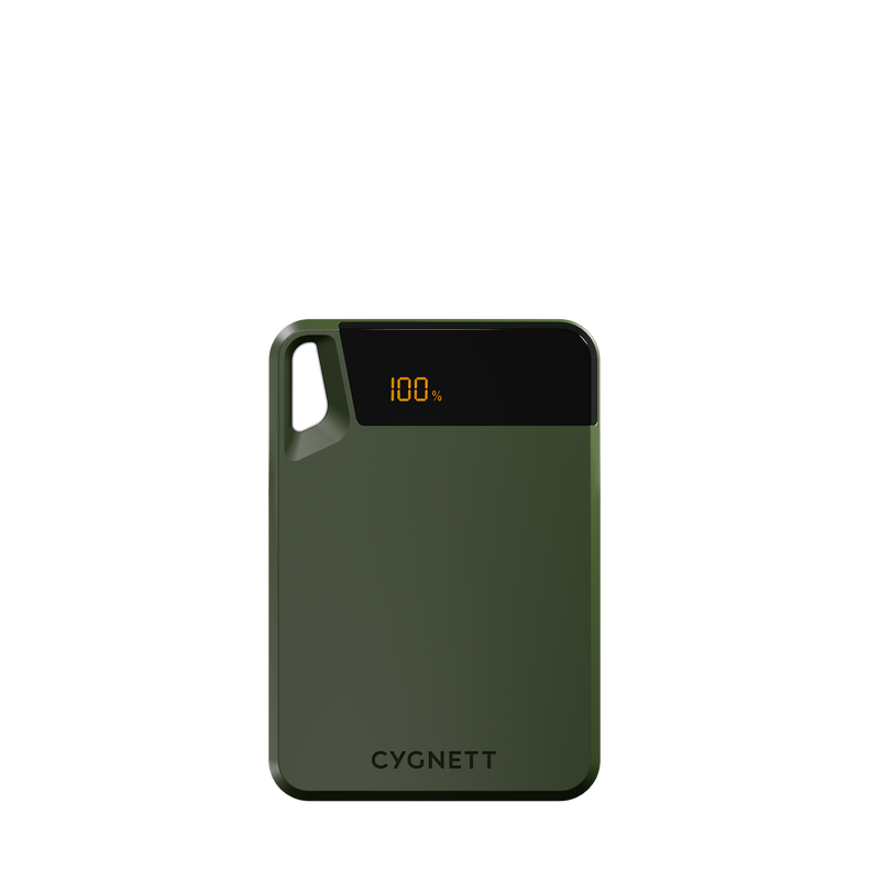 5,000 mAh Power Bank - Green - Cygnett (AU)