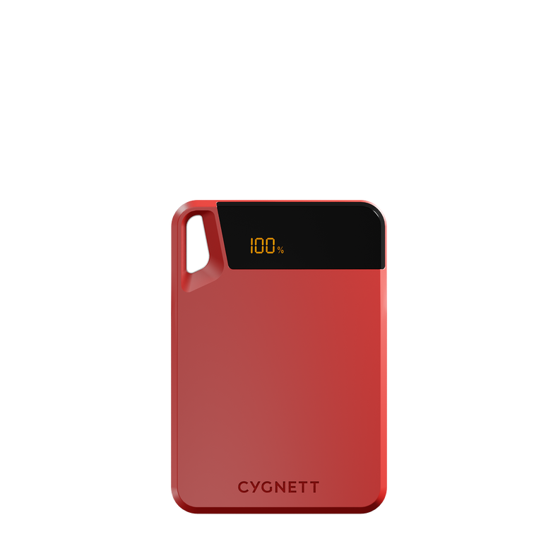 5,000 mAh Power Bank - Red - Cygnett (AU)