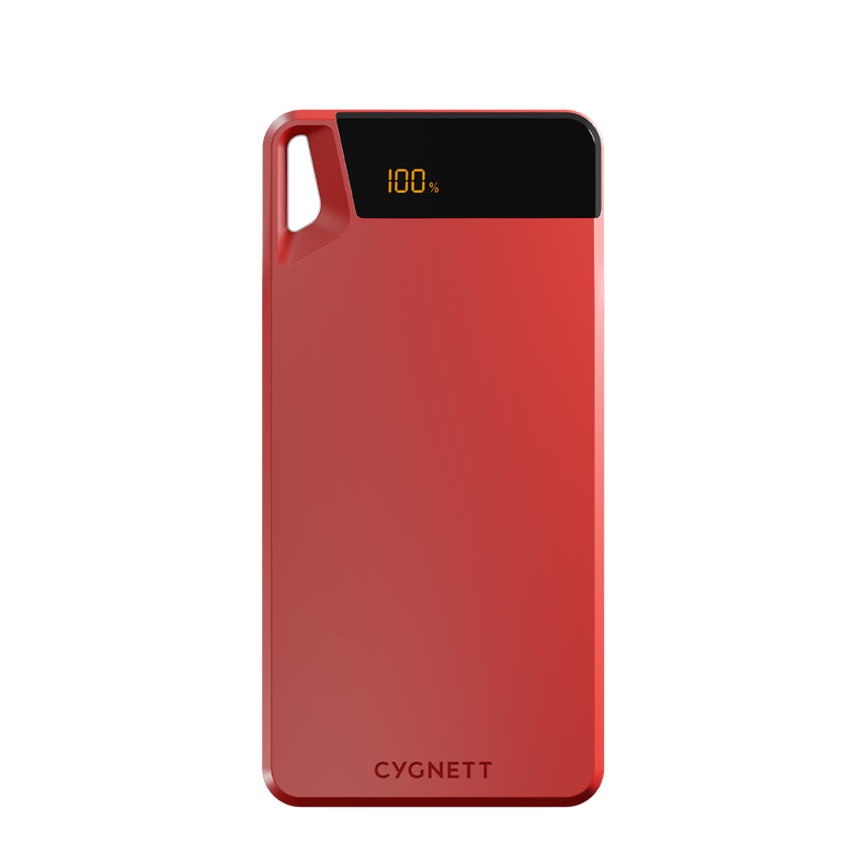 20,000 mAh Power Bank - Red - Cygnett (AU)