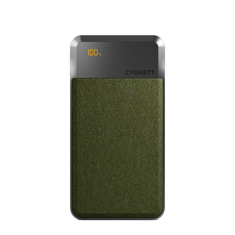 20,000 mAh Power Bank - Green - Cygnett (AU)