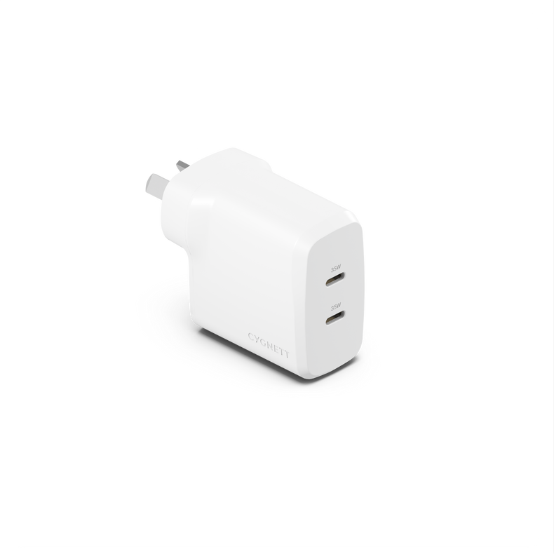 35W Dual USB-C GaN Wall Charger