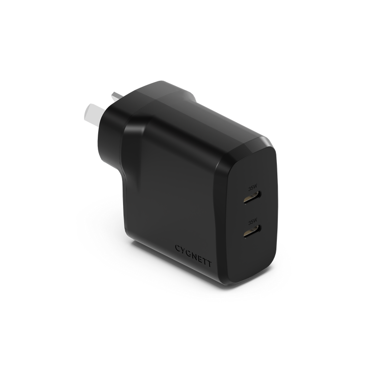 35W Dual Port Wall Charger - Cygnett (AU)