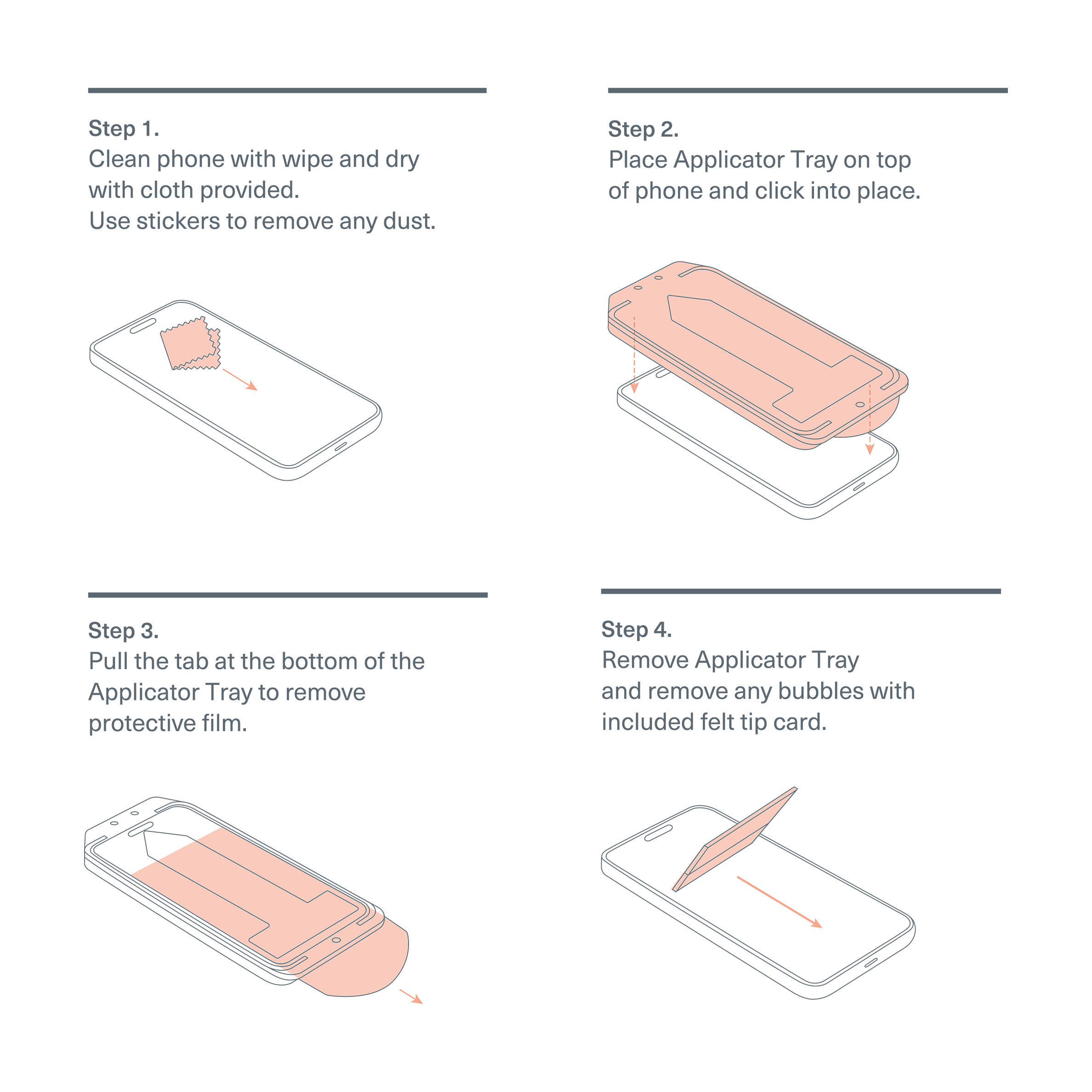 Glass Screen Protector for iPhone 15 Plus/16 Plus