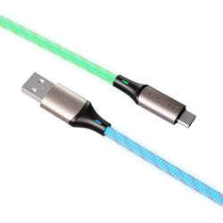 USB-C to USB-A 1.2m Light Up Cable