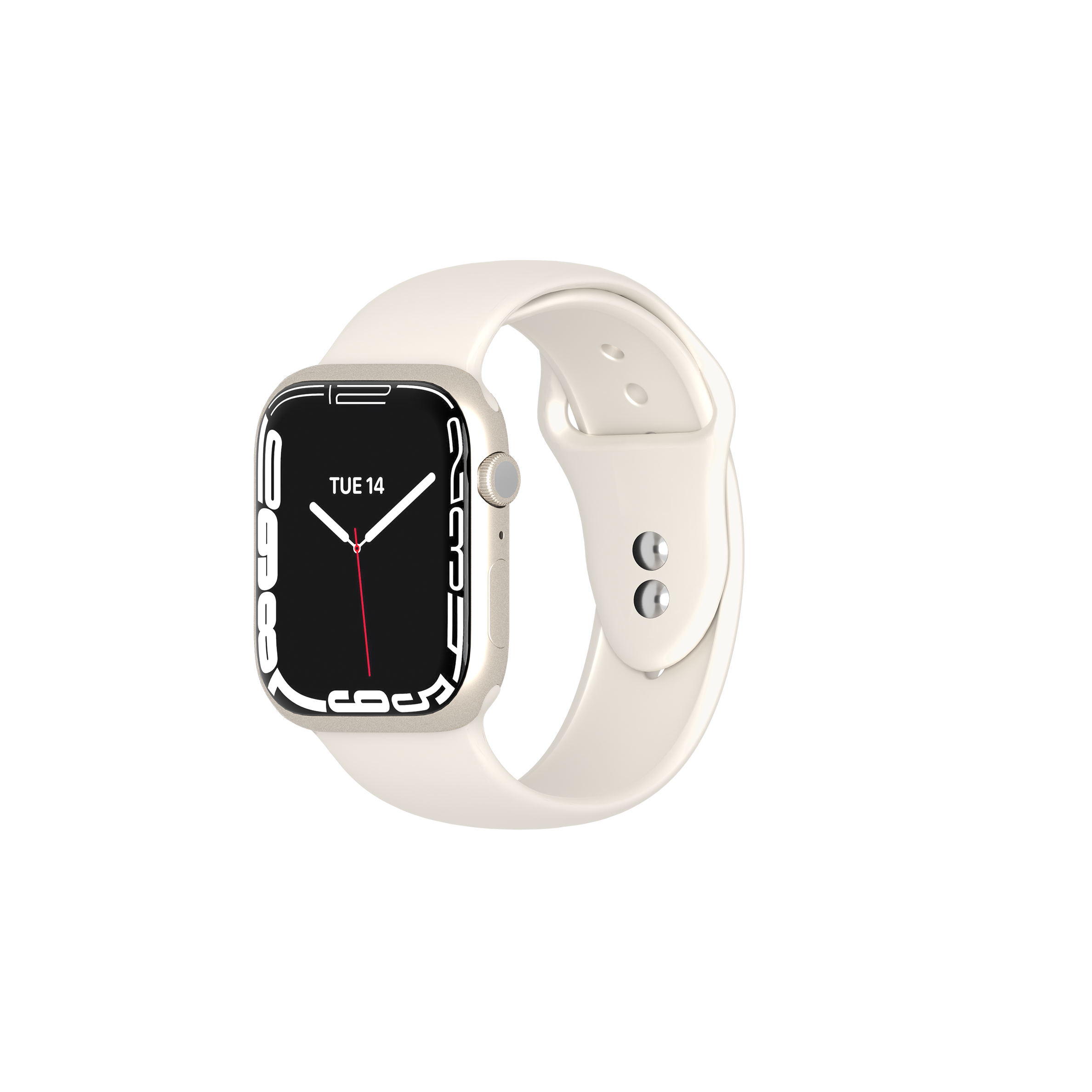 Silicone Bands for Watch Series 3/4/5/6/7/8/9/10/SE (42/44/45/46mm & Ultra/Ultra 2 49mm)