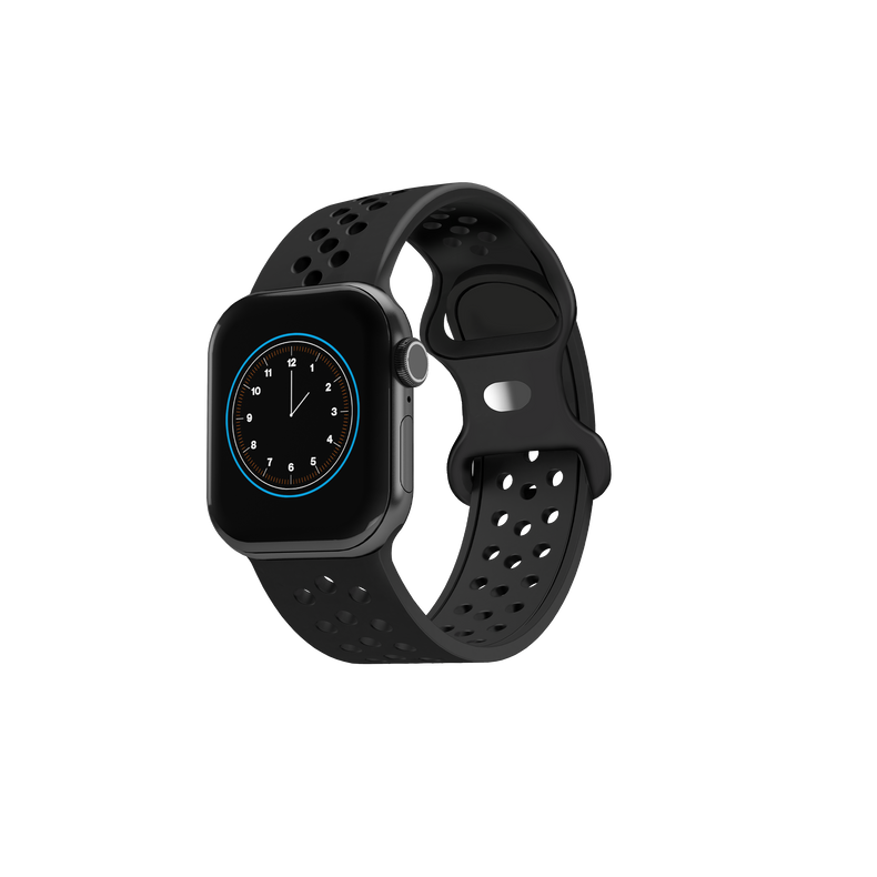 Silicone Sports Bands for Watch Series 3/4/5/6/7/8/9/10/SE (38/40/41/42mm)