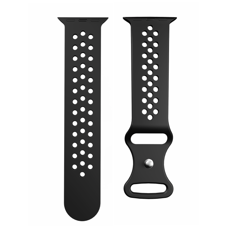 Silicone Sports Bands for Watch Series 3/4/5/6/7/8/9/10/SE (38/40/41/42mm)