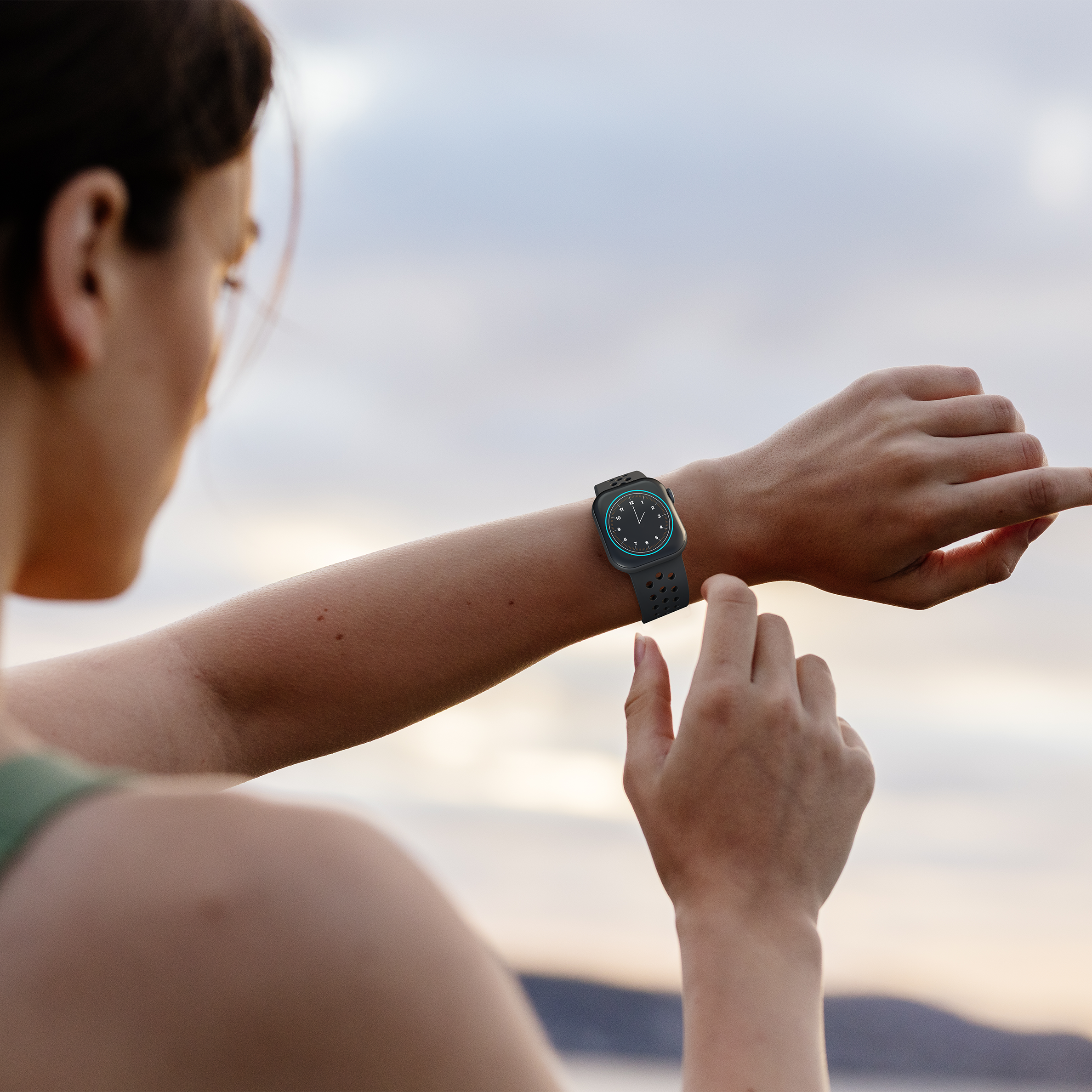 Silicone Sports Bands for Watch Series 3/4/5/6/7/8/9/10/SE (38/40/41/42mm)