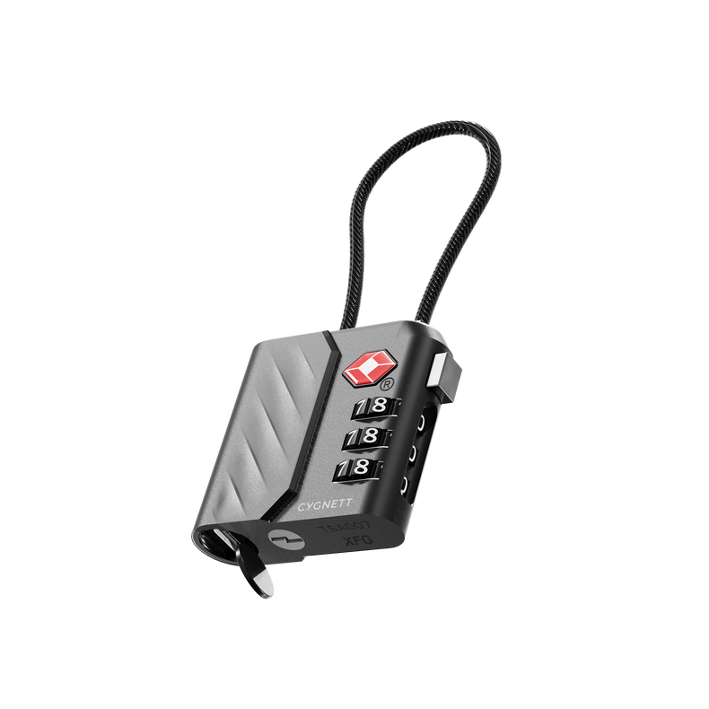 Bluetooth® TravelTag TSA Lock with USB-C Recharging