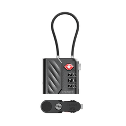 Bluetooth® TravelTag TSA Lock with USB-C Recharging