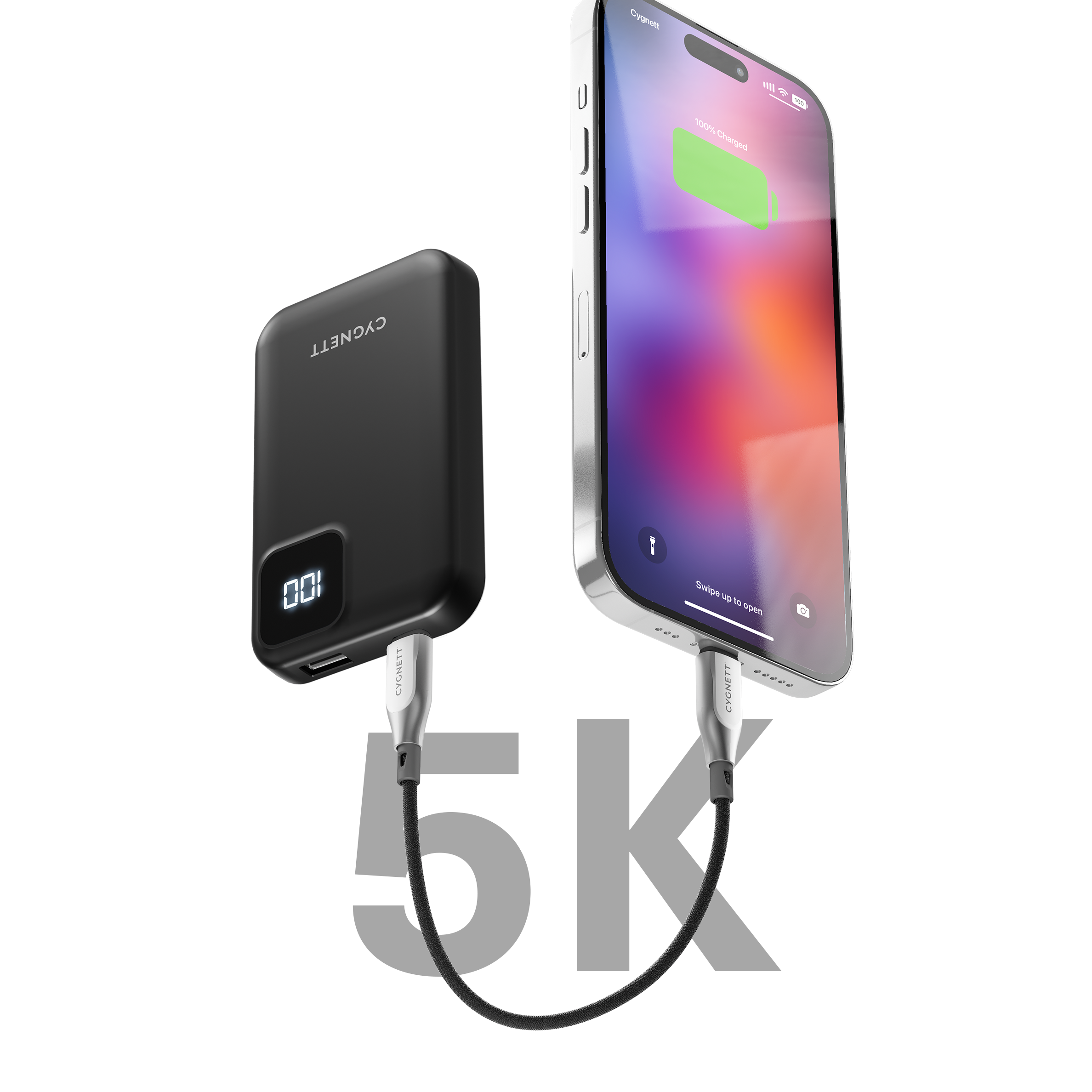Power Bank 5K – Black