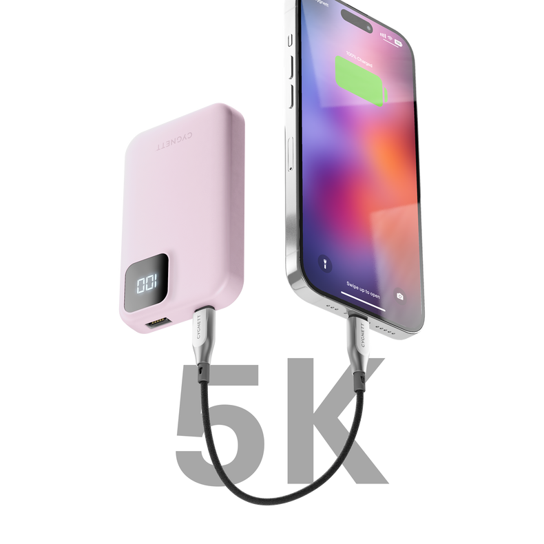 Power Bank 5K – Transcendent Pink