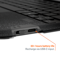 Magnetic Wireless Keyboard Case For iPad A16 11”