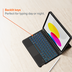 Magnetic Wireless Keyboard Case For iPad A16 11”