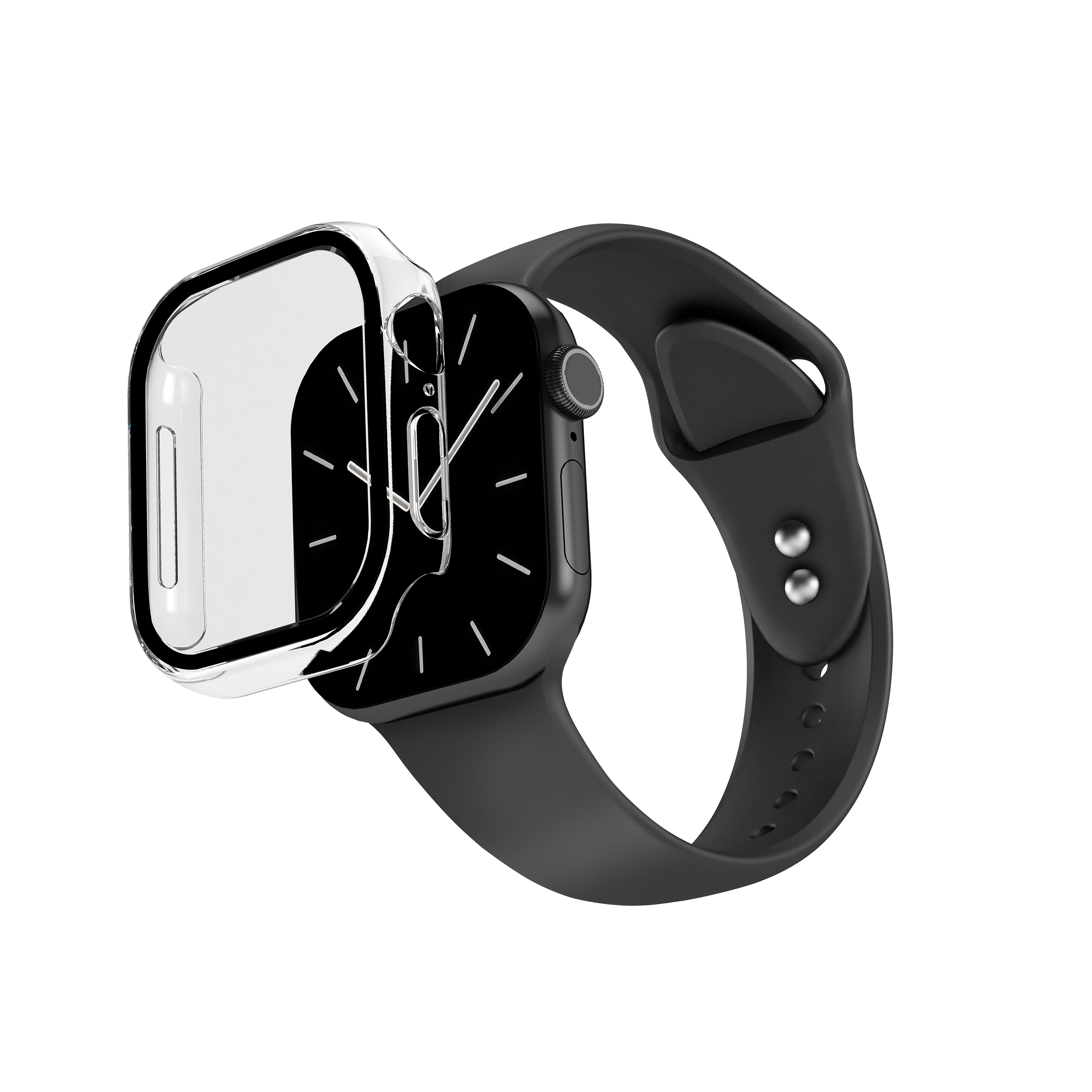 Apple Watch SE Case + Integrated Screen Protector 44mm